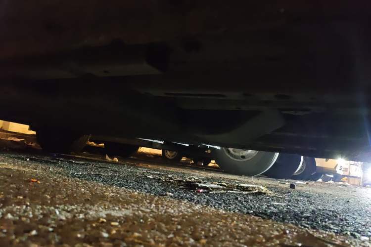 Used CHANGAN OSHAN A600EV 2018 EV model Chassis Front Right