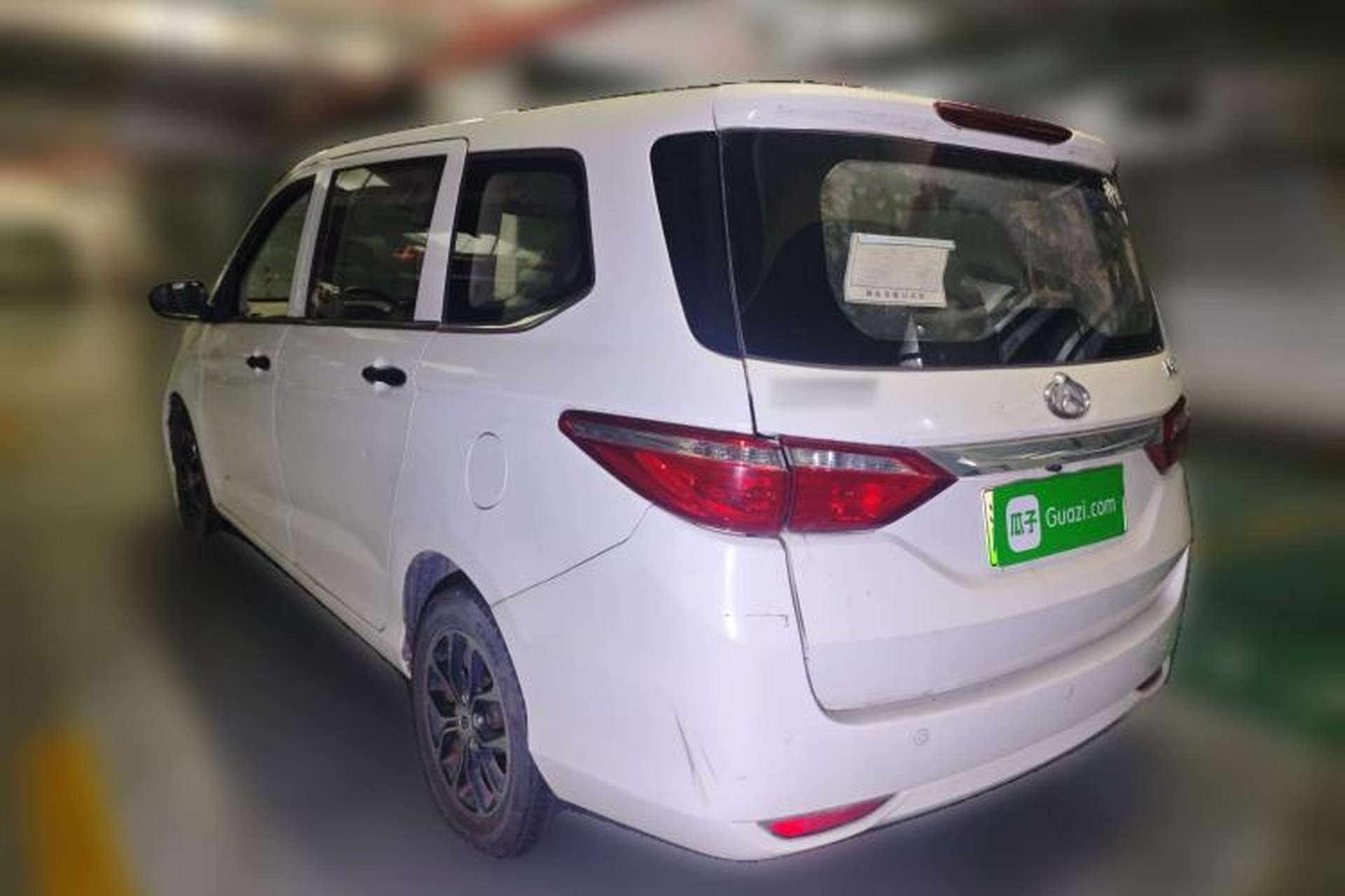Used CHANGAN OSHAN A600EV 2018 EV model Rear Left 45 Deg