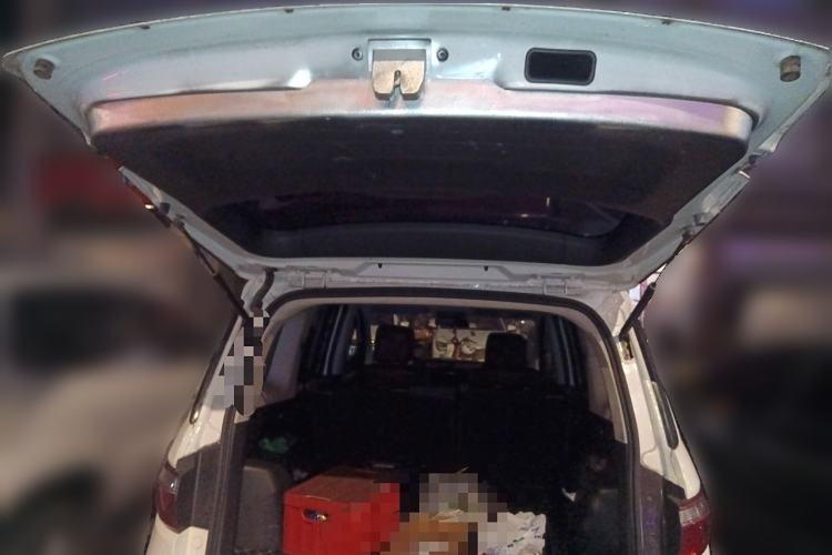 Used CHANGAN OSHAN A600EV 2018 EV model Trunk