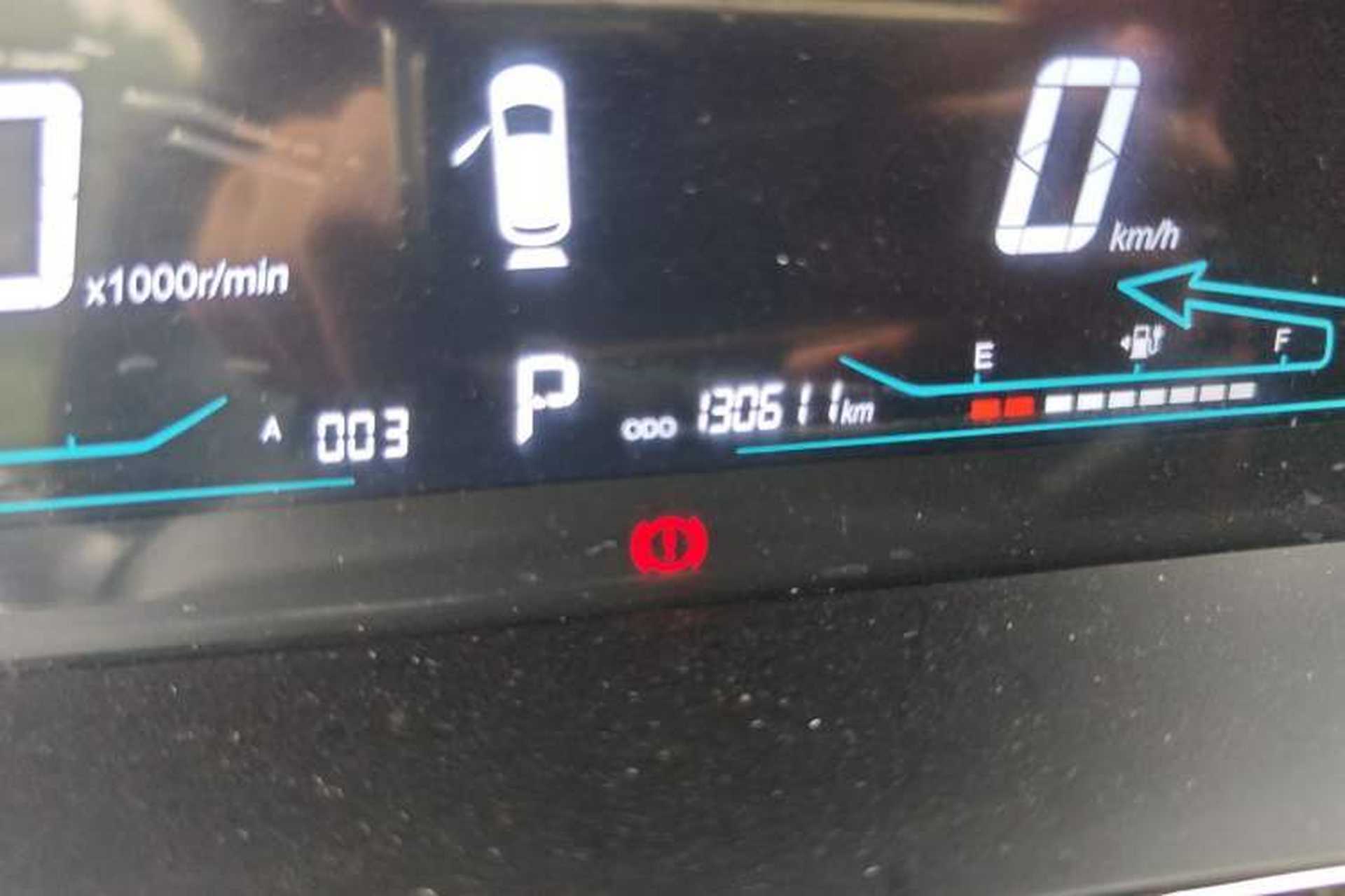 Used CHANGAN OSHAN A600EV 2021 Light & Lively Edition Odometer Close Up