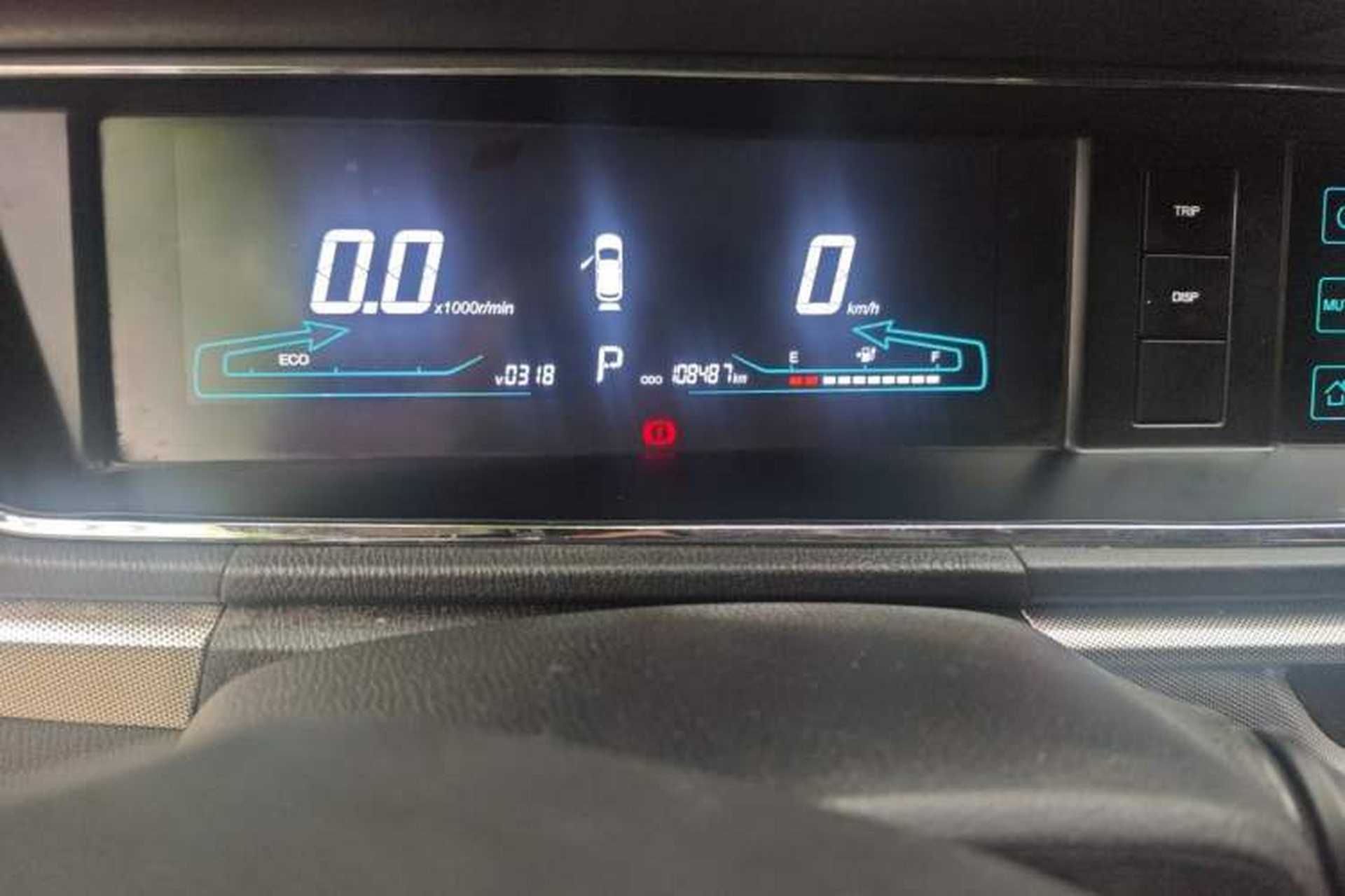 Used CHANGAN OSHAN A600EV 2021 EV model Odometer Close Up