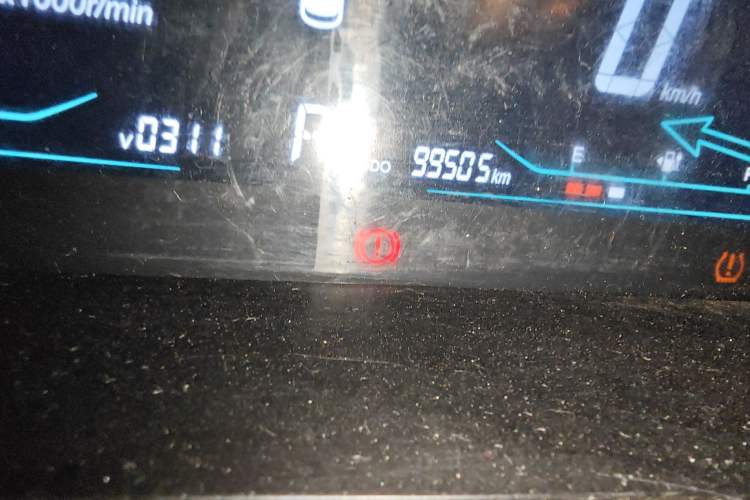 Used CHANGAN OSHAN A600EV 2021 Light & Lively Edition Odometer Close Up