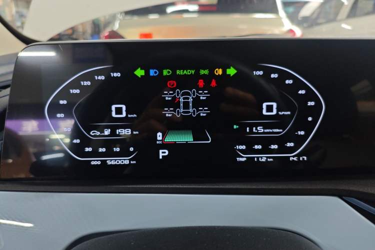 Used CHANGAN OSHAN Benni E-Star 2020 Heart Edition Lithium Iron Phosphate (31.95 kWh) Instrument Cluster
