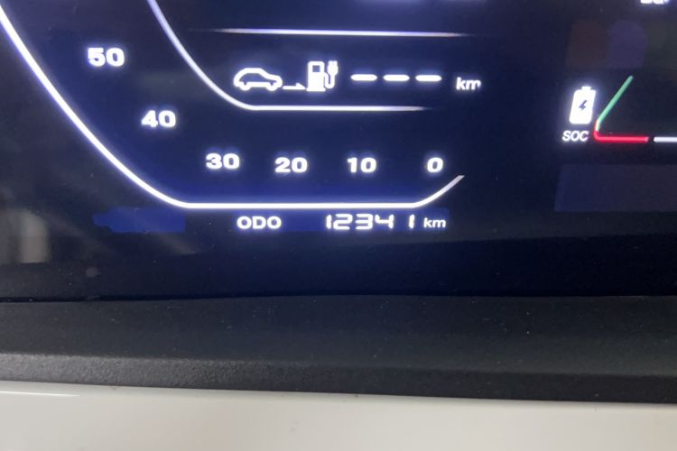 Used CHANGAN OSHAN Benni E-Star 2020 Xinyue Edition Lithium Iron Phosphate (31.95 kWh) Odometer Close Up