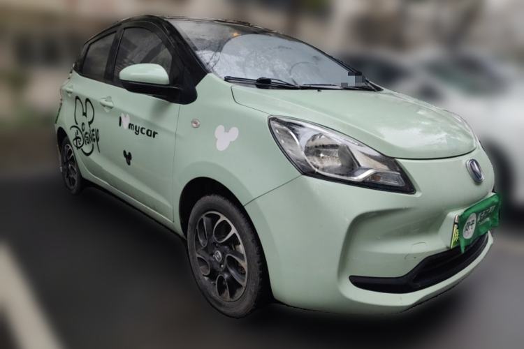 Used CHANGAN OSHAN Benni E-Star 2021 National Edition Colorful Version Lithium Iron Phosphate (31.86 kWh) Front Right 45 Deg