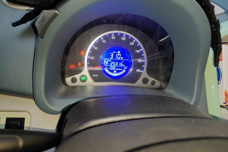 Used CHANGAN OSHAN Benni E-Star 2021 National Edition Colorful Version Lithium Iron Phosphate (31.86 kWh) Odometer Close Up