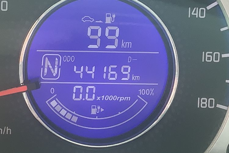 Used CHANGAN OSHAN Benni E-Star 2021 National Edition Xin Yue Version Lithium Iron Phosphate (31.18 kWh) Odometer Close Up