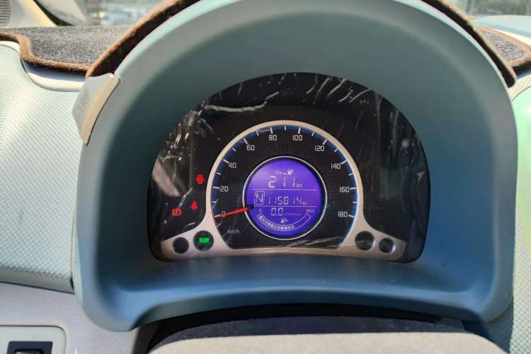 Used CHANGAN OSHAN Benni E-Star 2021 National Edition Colorful Version Lithium Iron Phosphate (31.86 kWh) Odometer Close Up