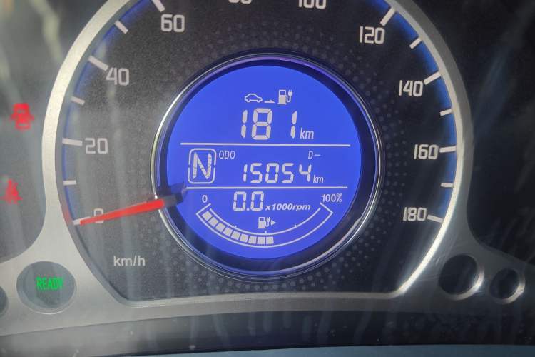 Used CHANGAN OSHAN Benni E-Star 2021 National Edition Colorful Version Lithium Iron Phosphate (31.86 kWh) Odometer Close Up