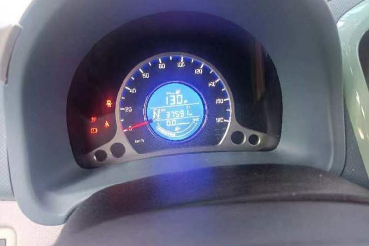 Used CHANGAN OSHAN Benni E-Star 2021 National Edition Colorful Version Lithium Iron Phosphate (31.86 kWh) Odometer Close Up