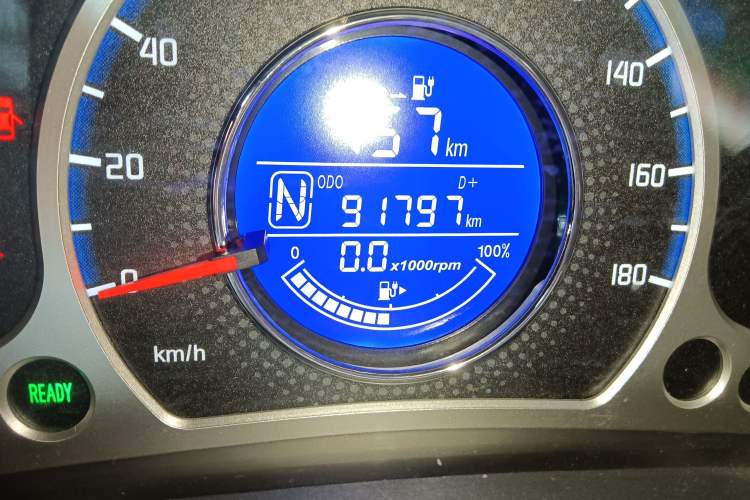 Used CHANGAN OSHAN Benni E-Star 2021 National Edition Xin Yue Version Lithium Iron Phosphate (31.86 kWh) Odometer Close Up