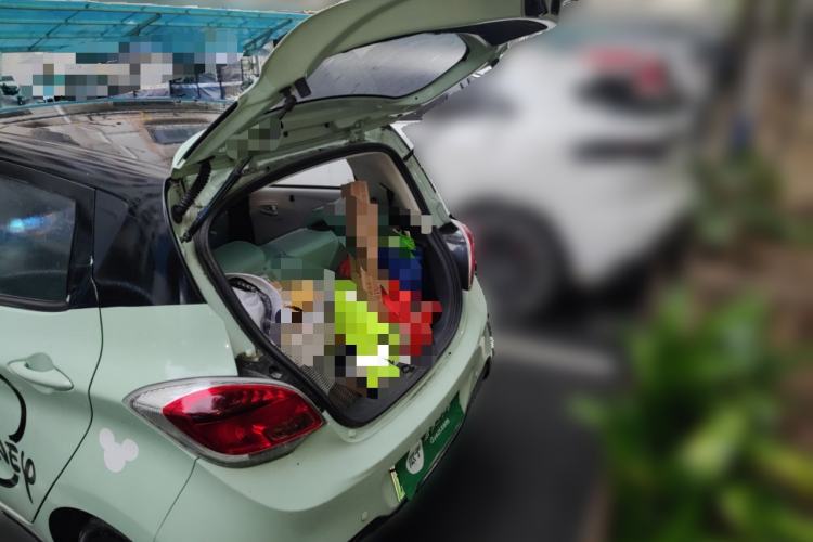 Used CHANGAN OSHAN Benni E-Star 2021 National Edition Colorful Version Lithium Iron Phosphate (31.86 kWh) Trunk