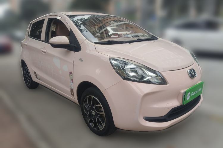 Used CHANGAN OSHAN Benni E-Star 2021 National Edition Colorful Version Lithium Iron Phosphate (31.86 kWh) Front Right 45 Deg