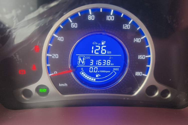 Used CHANGAN OSHAN Benni E-Star 2021 National Edition Colorful Version Lithium Iron Phosphate (31.86 kWh) Odometer Close Up