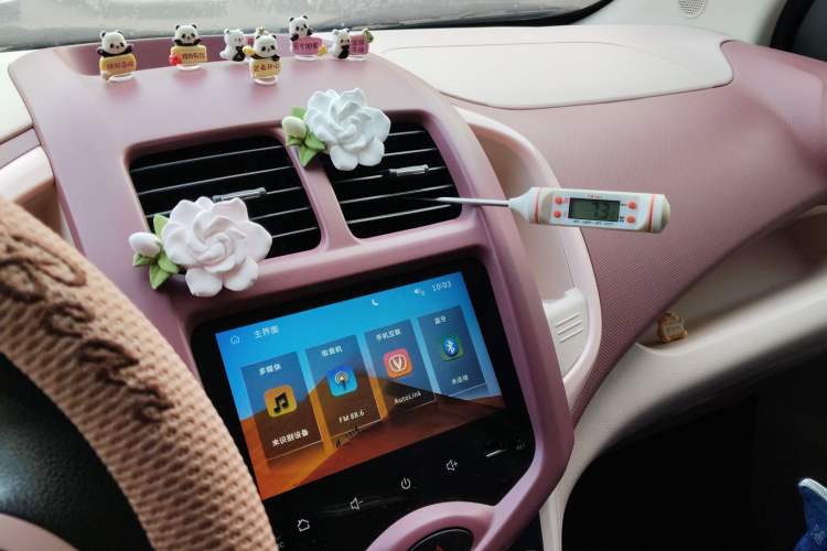 Used CHANGAN OSHAN Benni E-Star 2021 National Edition Colorful Version Lithium Iron Phosphate (31.86 kWh) Audio And AC Panel