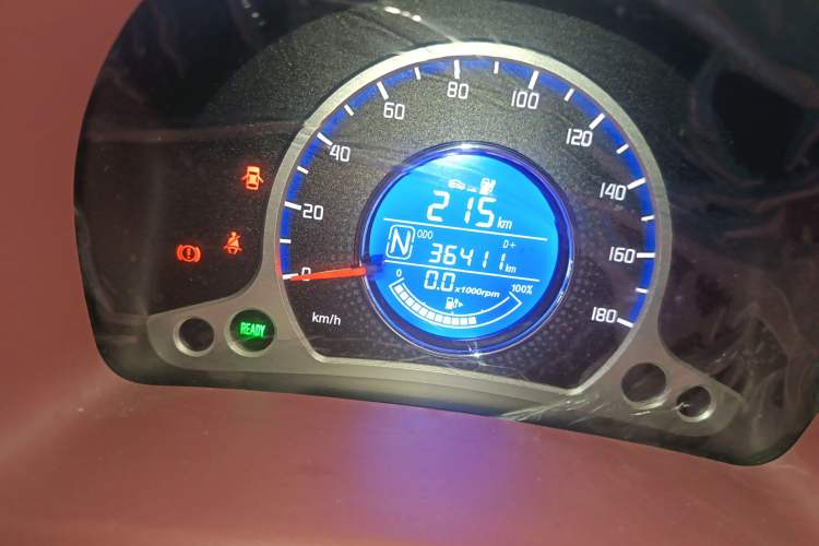Used CHANGAN OSHAN Benni E-Star 2021 National Edition Colorful Version Lithium Iron Phosphate (31.86 kWh) Odometer Close Up