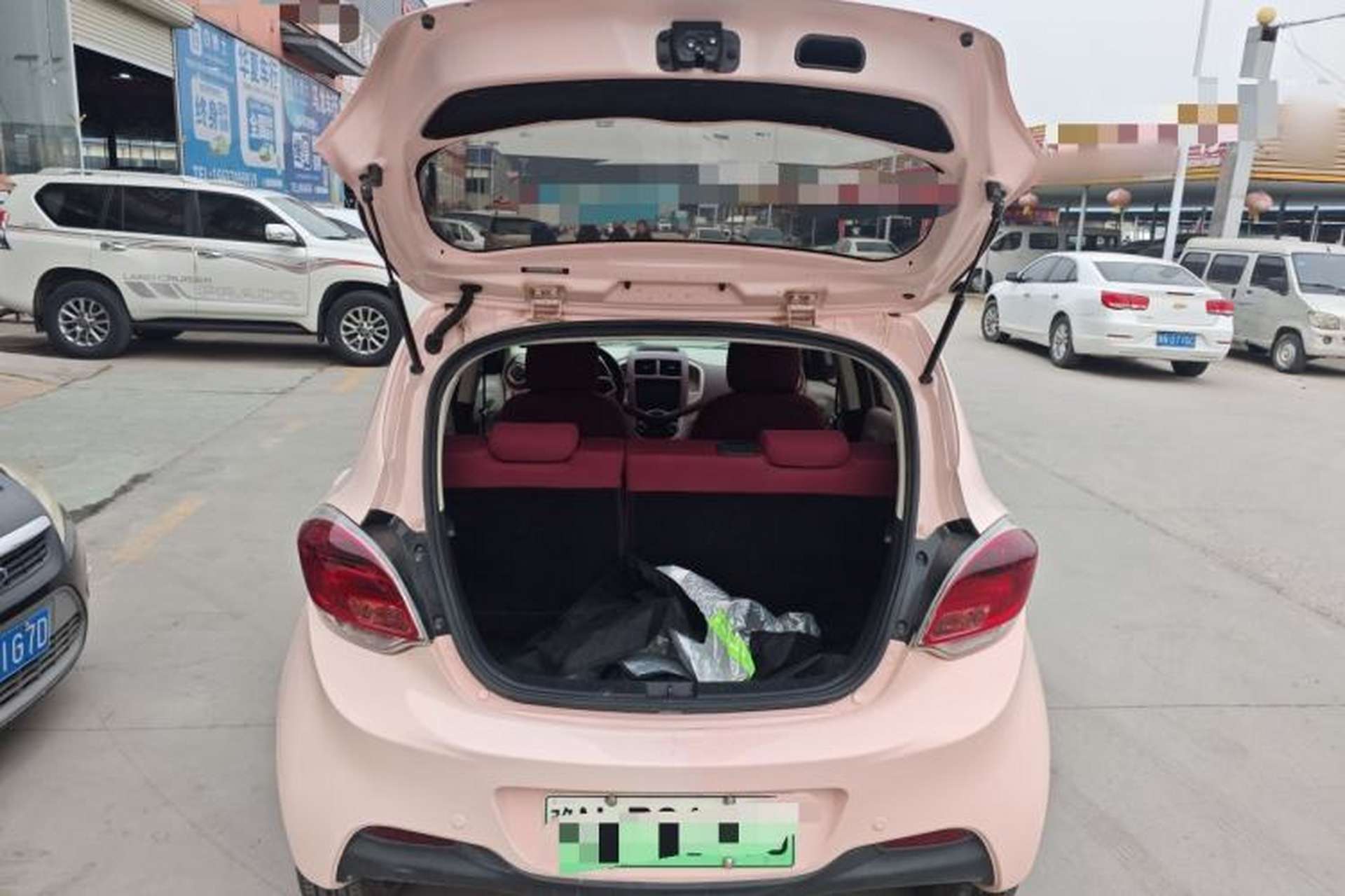 Used CHANGAN OSHAN Benni E-Star 2021 National Edition Colorful Version Lithium Iron Phosphate (31.86 kWh) Trunk
