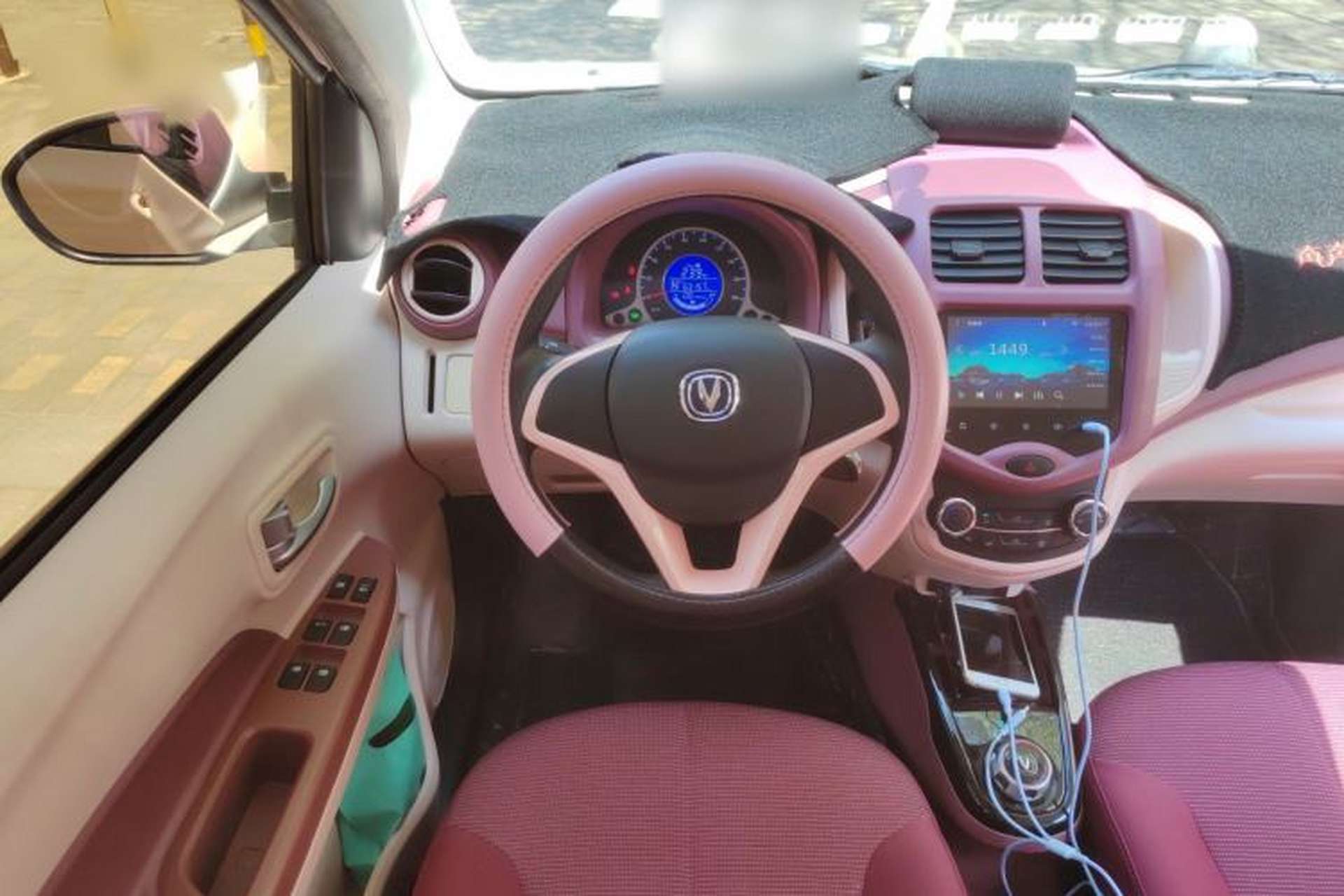 Used CHANGAN OSHAN Benni E-Star 2021 National Edition Colorful Version Lithium Iron Phosphate (31.86 kWh) Steering Wheel
