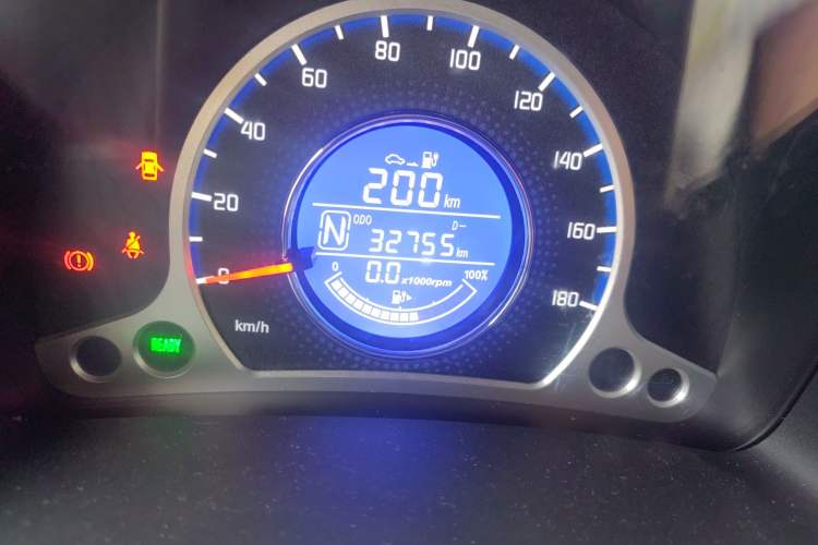 Used CHANGAN OSHAN Benni E-Star 2021 National Edition Xin Yue Version Lithium Iron Phosphate (31.18 kWh) Odometer Close Up