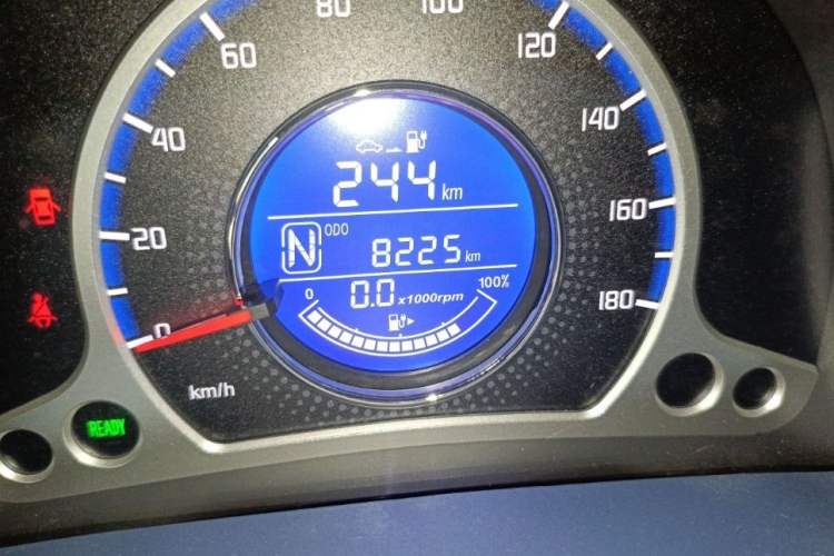 Used CHANGAN OSHAN Benni E-Star 2021 National Edition Colorful Version Lithium Iron Phosphate (31.86 kWh) Odometer Close Up