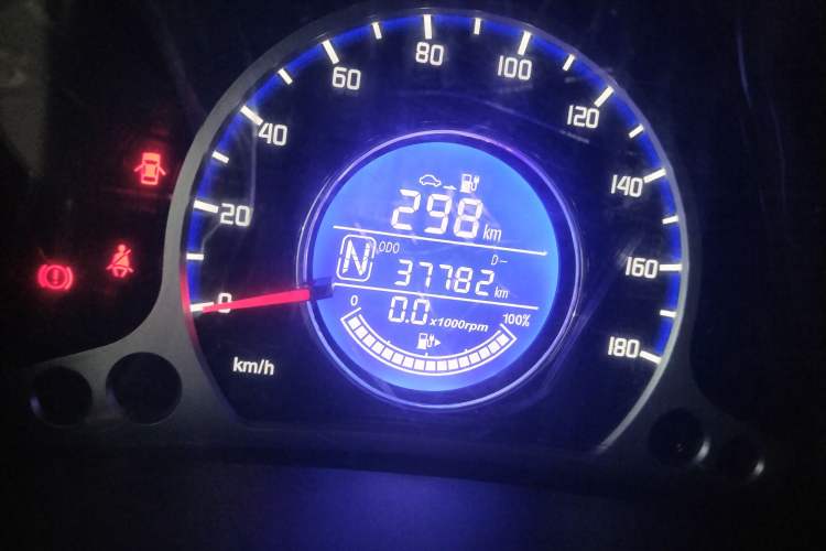 Used CHANGAN OSHAN Benni E-Star 2021 National Edition Xin Yue Version (Fast-Charging Edition) Lithium Iron Phosphate (31.18 kWh) Odometer Close Up