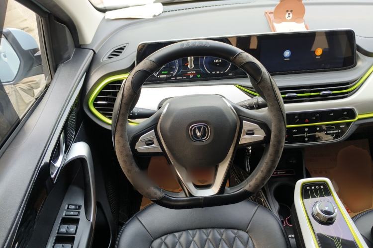 Used CHANGAN OSHAN Benni E-Star 2022 Charming Edition Colorful Model Lithium Iron Phosphate Steering Wheel