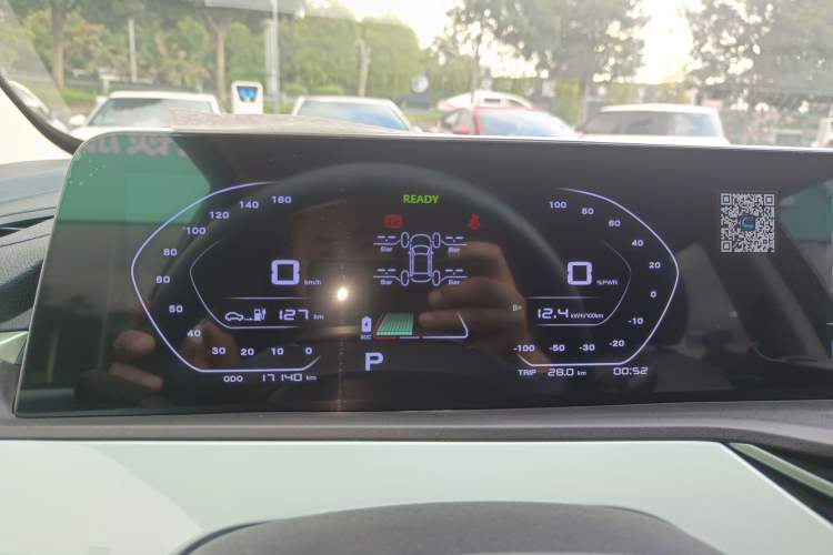 Used CHANGAN OSHAN Benni E-Star 2022 Qingxin Edition Colorful Model Lithium Iron Phosphate Instrument Cluster