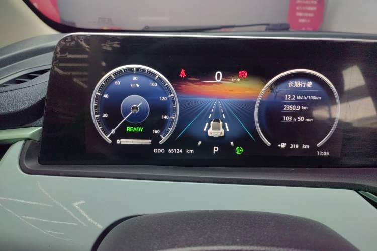Used CHANGAN OSHAN Benni E-Star 2022 Charming Edition Colorful Model Lithium Iron Phosphate Instrument Cluster