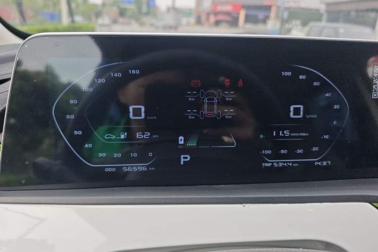 Used CHANGAN OSHAN Benni E-Star 2022 National Edition Colorful Limited Edition (Fast-Charging Version) Lithium Iron Phosphate Instrument Cluster