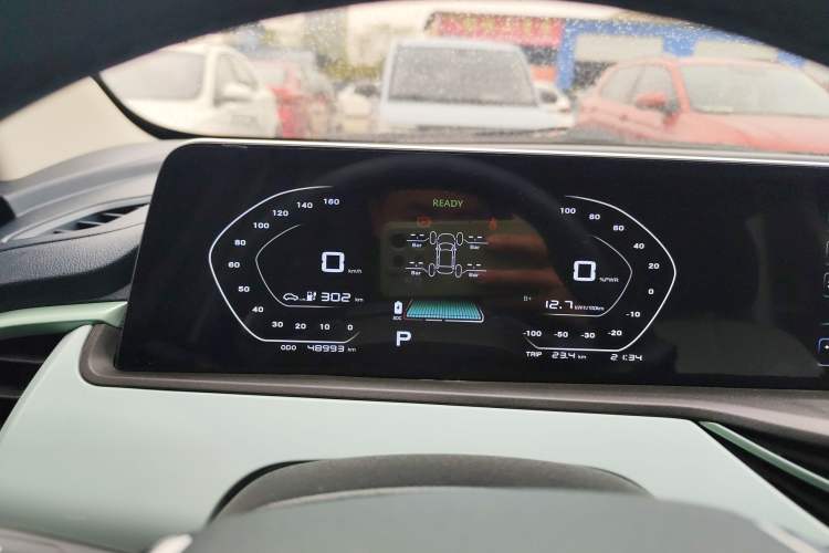 Used CHANGAN OSHAN Benni E-Star 2022 Qingxin Edition Colorful Model Lithium Iron Phosphate Instrument Cluster