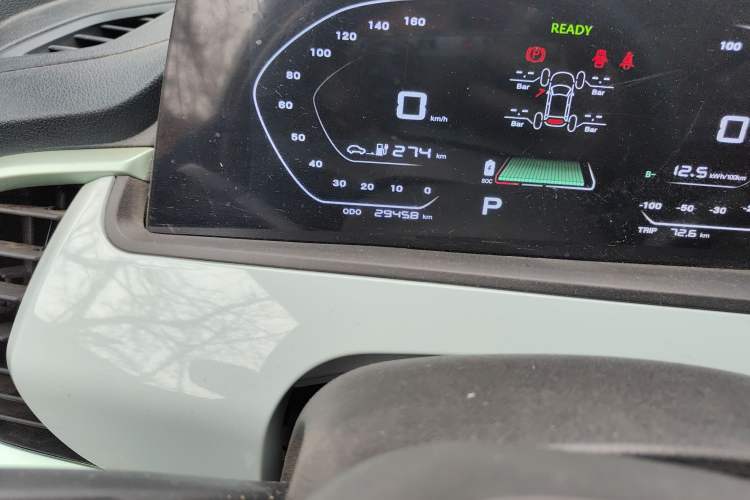 Used CHANGAN OSHAN Benni E-Star 2022 Qingxin Edition Colorful Model Lithium Iron Phosphate Odometer Close Up