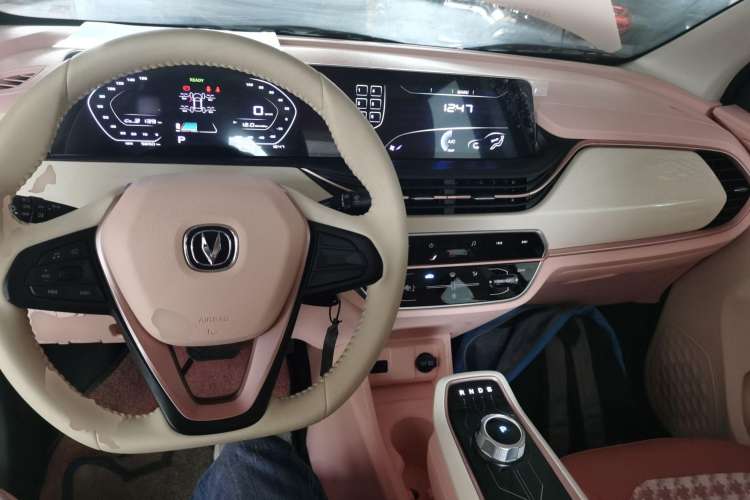 Used CHANGAN OSHAN Benni E-Star 2022 Qingxin Edition Colorful Model Lithium Iron Phosphate Center Console