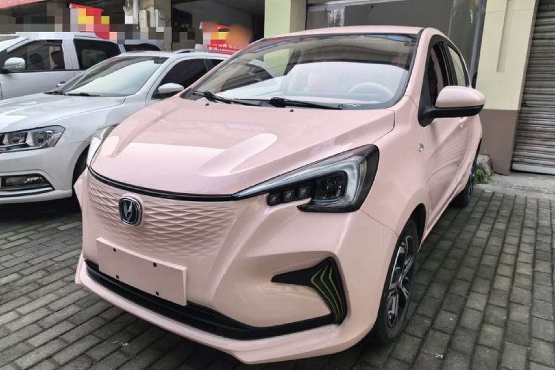 Used CHANGAN OSHAN Benni E-Star 2022 Qingxin Edition Colorful Model Lithium Iron Phosphate Front Left 45 Deg