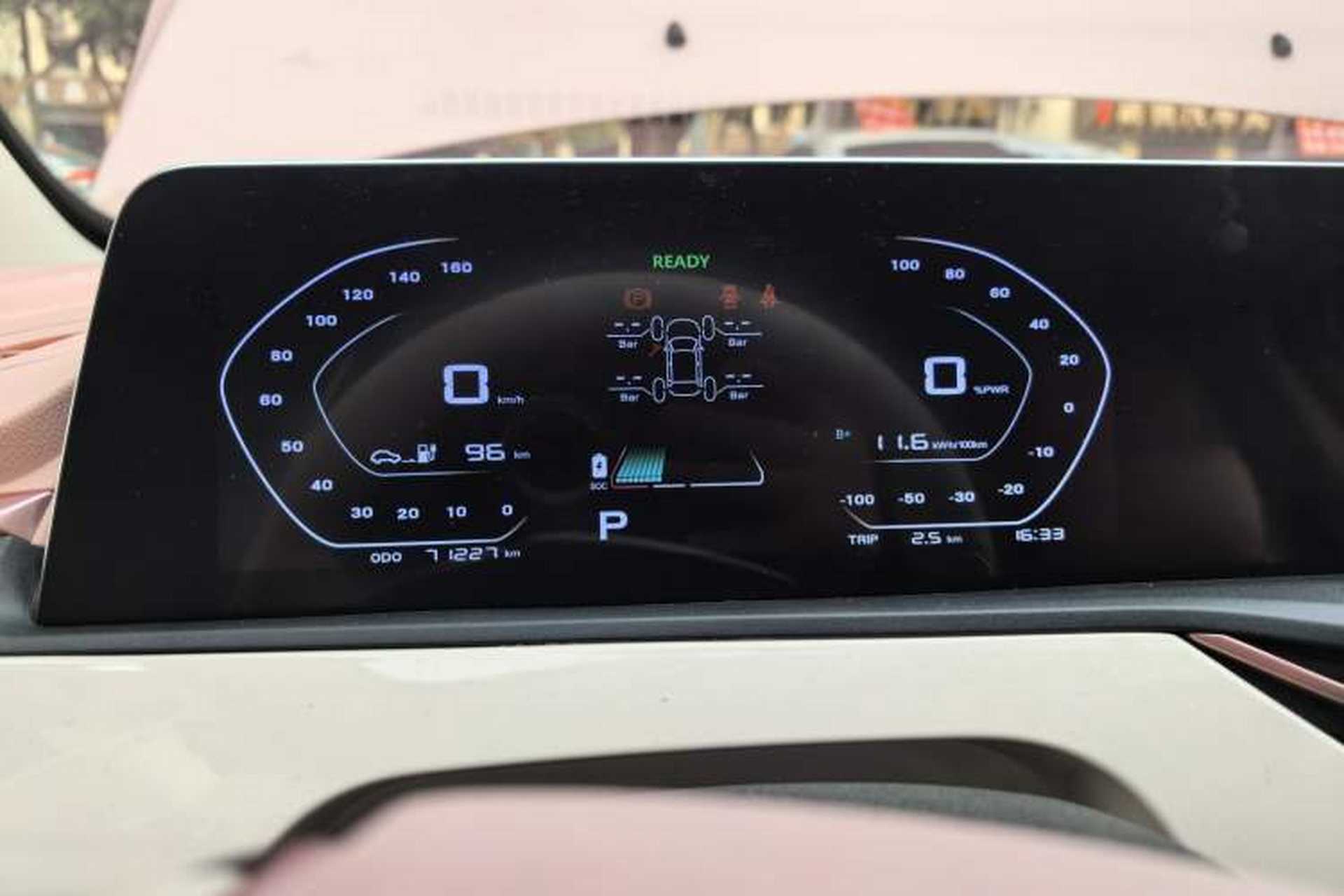 Used CHANGAN OSHAN Benni E-Star 2022 Qingxin Edition Colorful Model Lithium Iron Phosphate Instrument Cluster