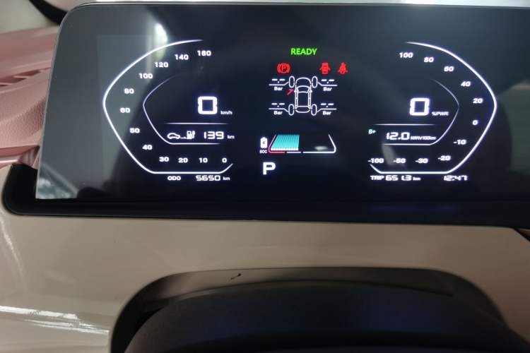 Used CHANGAN OSHAN Benni E-Star 2022 Qingxin Edition Colorful Model Lithium Iron Phosphate Odometer Close Up
