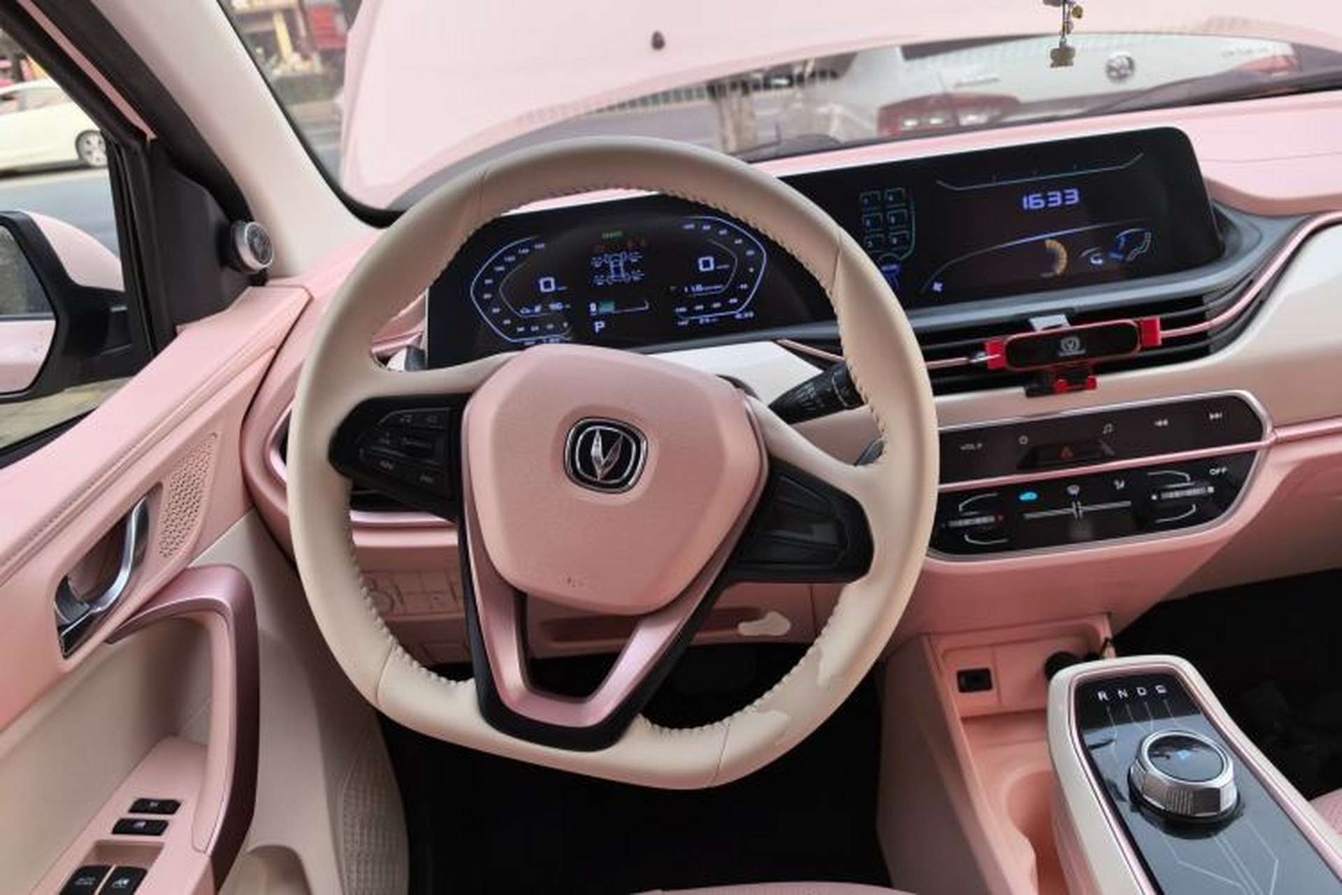 Used CHANGAN OSHAN Benni E-Star 2022 Qingxin Edition Colorful Model Lithium Iron Phosphate Steering Wheel