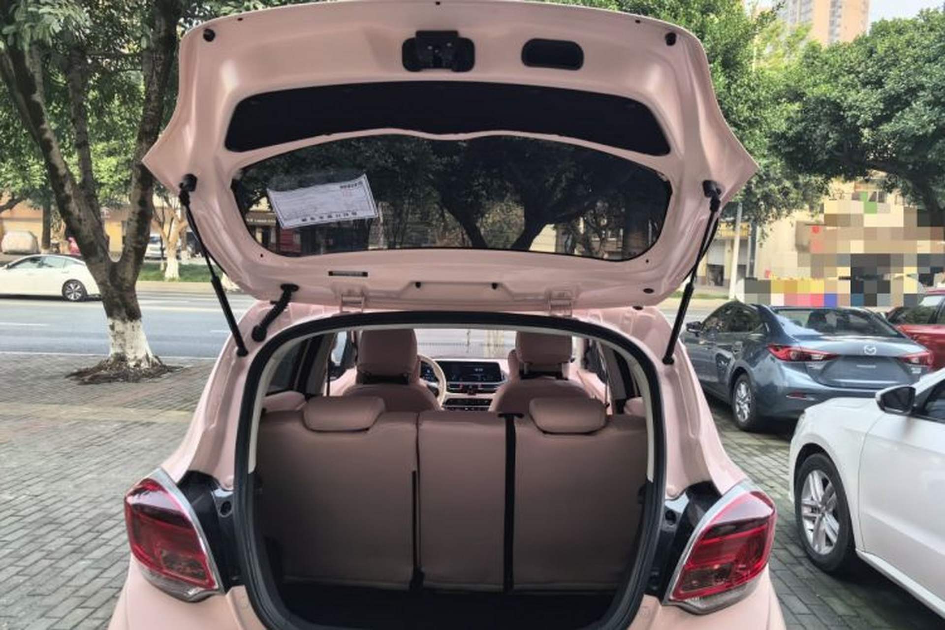 Used CHANGAN OSHAN Benni E-Star 2022 Qingxin Edition Colorful Model Lithium Iron Phosphate Trunk