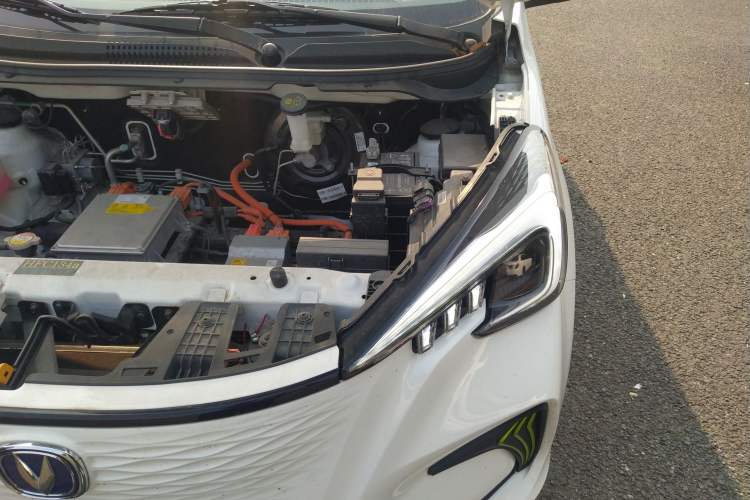 Used CHANGAN OSHAN Benni E-Star 2022 Charming Edition Colorful Model Lithium Iron Phosphate Engine Bay Left