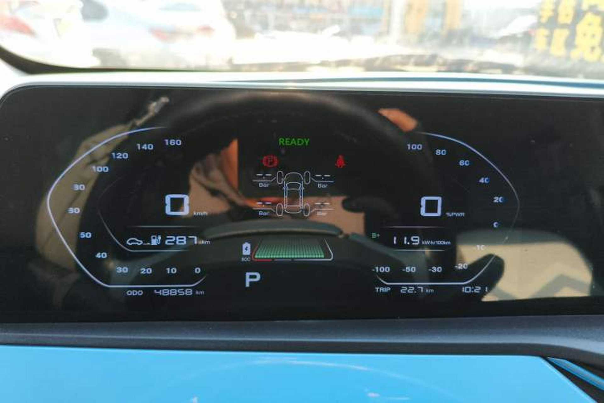 Used CHANGAN OSHAN Benni E-Star 2022 Qingxin Edition Colorful Model Lithium Iron Phosphate Instrument Cluster