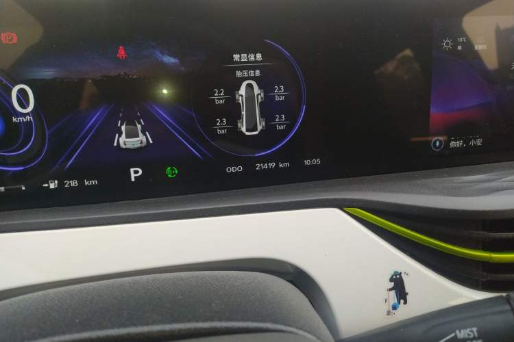 Used CHANGAN OSHAN Benni E-Star 2022 Charming Edition Colorful Model Lithium Iron Phosphate Odometer Close Up