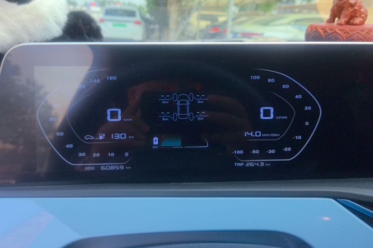 Used CHANGAN OSHAN Benni E-Star 2022 Qingxin Edition Colorful Model Lithium Iron Phosphate Odometer Close Up