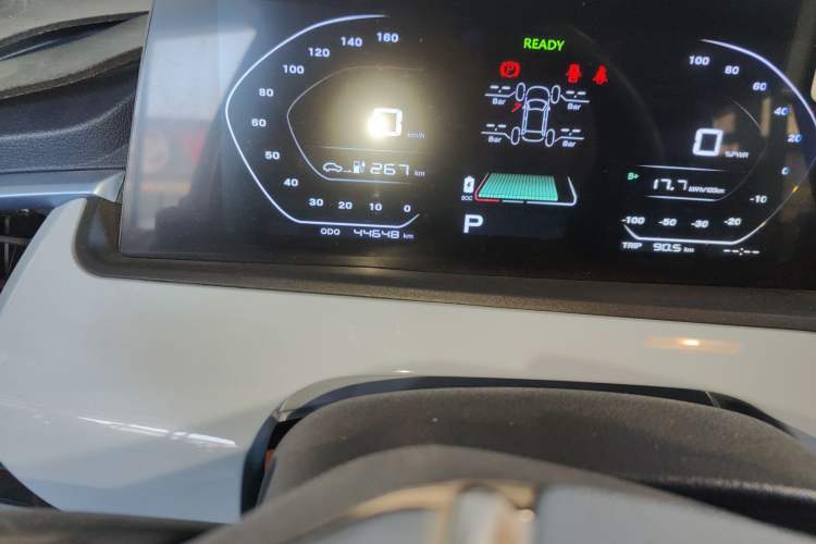 Used CHANGAN OSHAN Benni E-Star 2022 Qingxin Edition Colorful Model Lithium Iron Phosphate Odometer Close Up