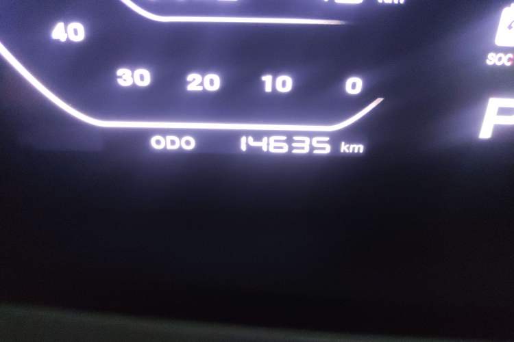 Used CHANGAN OSHAN Benni E-Star 2022 Qingxin Edition Colorful Model Lithium Iron Phosphate Odometer Close Up