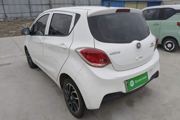 Used CHANGAN OSHAN Benni E-Star 2022 National Edition Colorful Limited Edition (Fast-Charging Version) Lithium Iron Phosphate Rear Left 45 Deg