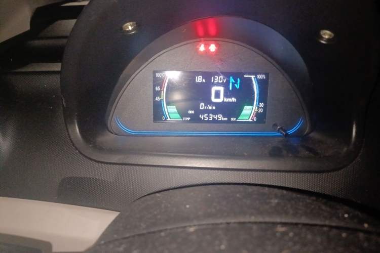 Used CHANGAN OSHAN Benni mini-e 2017 Standard Model Odometer Close Up