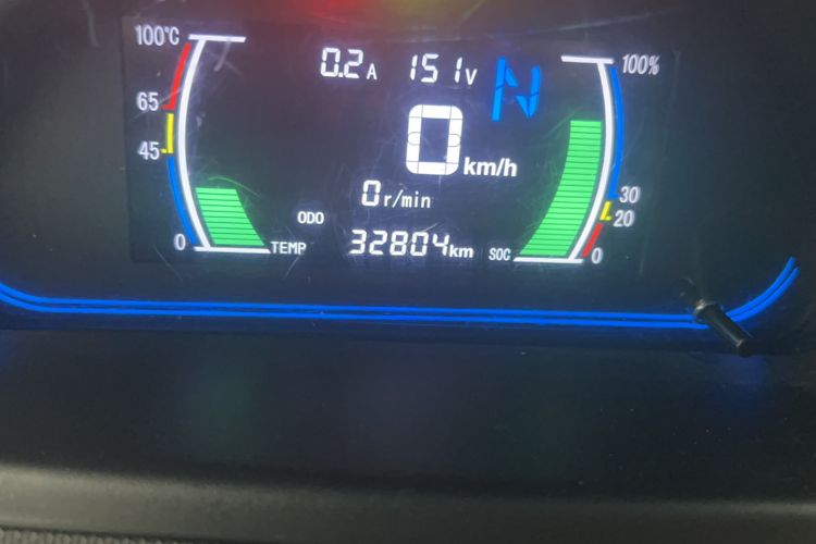 Used CHANGAN OSHAN Benni mini-e 2017 Standard Model Odometer Close Up