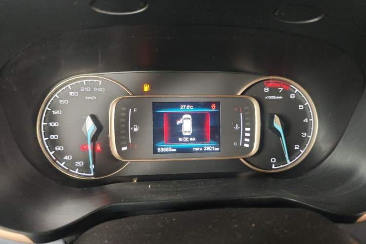 Used CHANGAN OSHAN COS1 2018 1.5T Manual Comfort 7-Seater Instrument Cluster