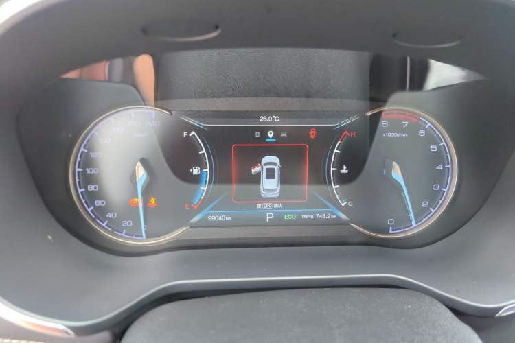 Used CHANGAN OSHAN COS1 2020 GT 2.0T Automatic Fashionable Smart Connect 6-Seater Instrument Cluster