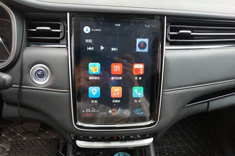 Used CHANGAN OSHAN COS1 2020 1.5T Automatic YueShang Model 7 Seats Audio And AC Panel