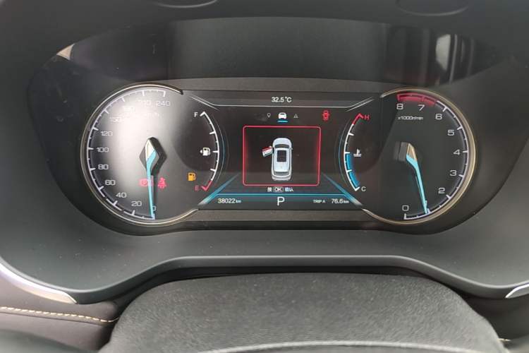 Used CHANGAN OSHAN COS1 2020 1.5T Automatic Rocket Exploration Limited Edition 7-Seater Instrument Cluster